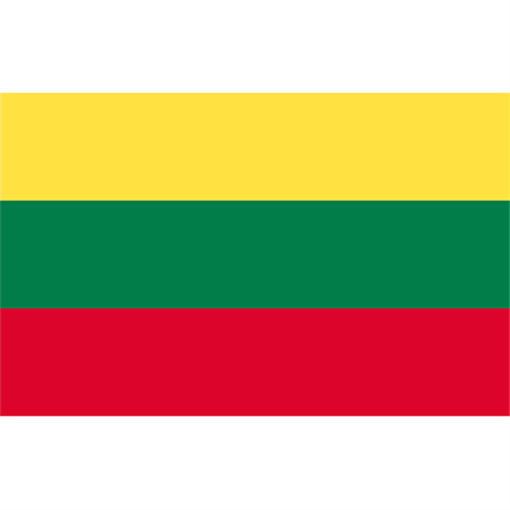 Gästflagga Litauen 30x20cm