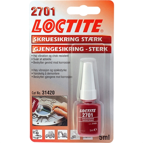 160772;LOCTITE 2701 5ML 232269