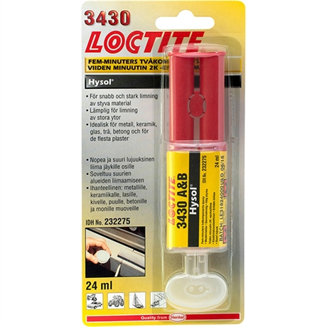 160783;LOCTITE EA 3430 24ML 232275