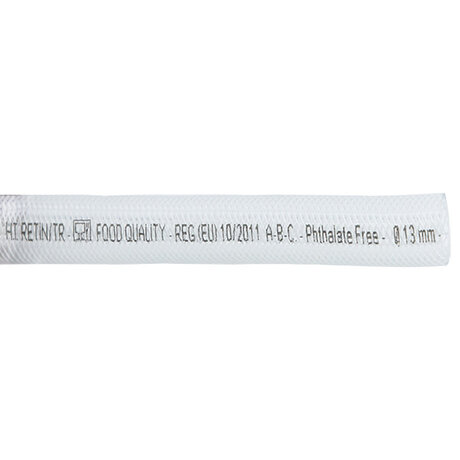 PVC-slang nätarmerad Ø38/49mm 25m/rulle